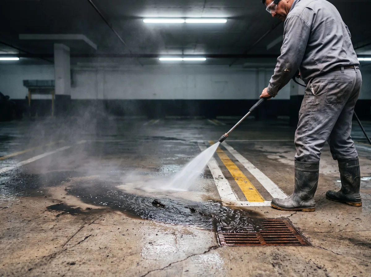 Pranje podzemnih garaža